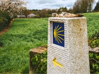 Señal del Camino de Santiago