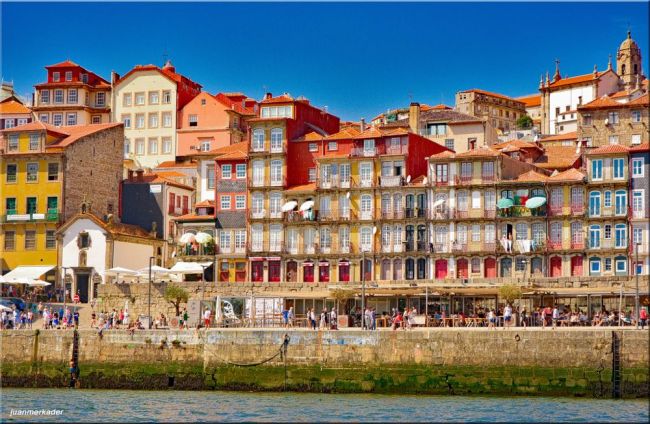 La ciudad de Oporto.