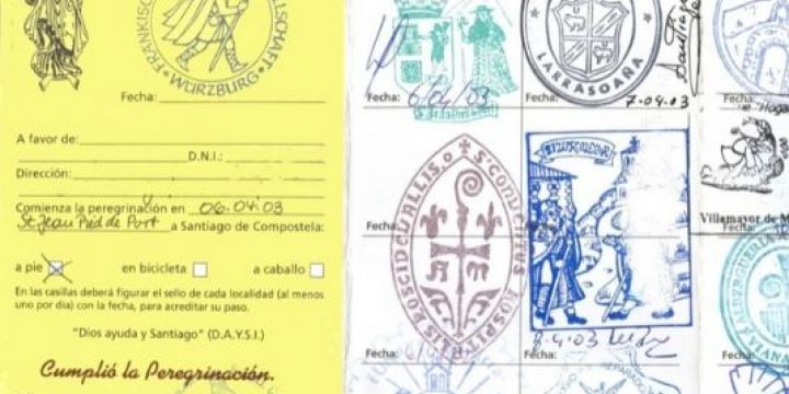 Credencial del Peregrino del Camino de Santiago