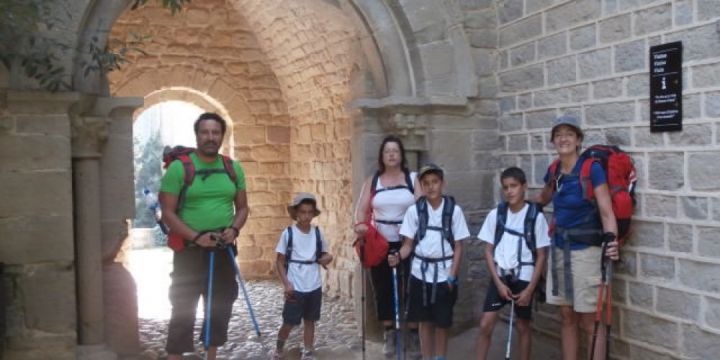 Llegando a San Fruitós del Bages