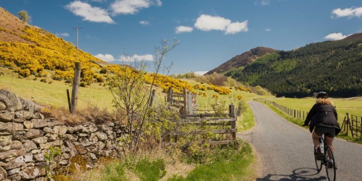 Escocia por las Highlands en bici